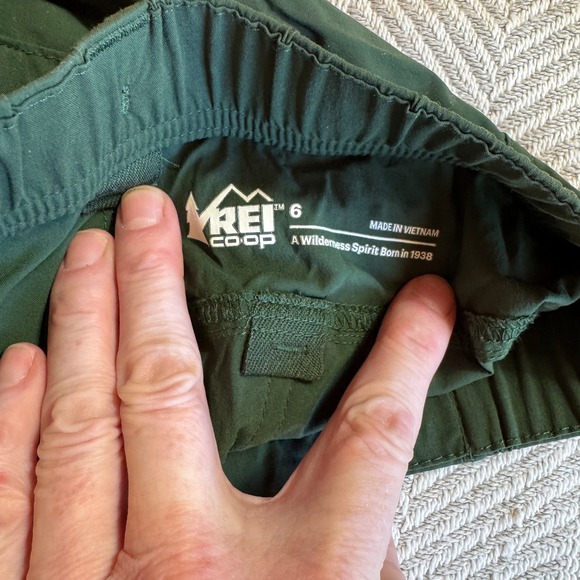 Women's REI Trailmade Hiking Pants, Green, Size 6 - Picture 7 of 10
